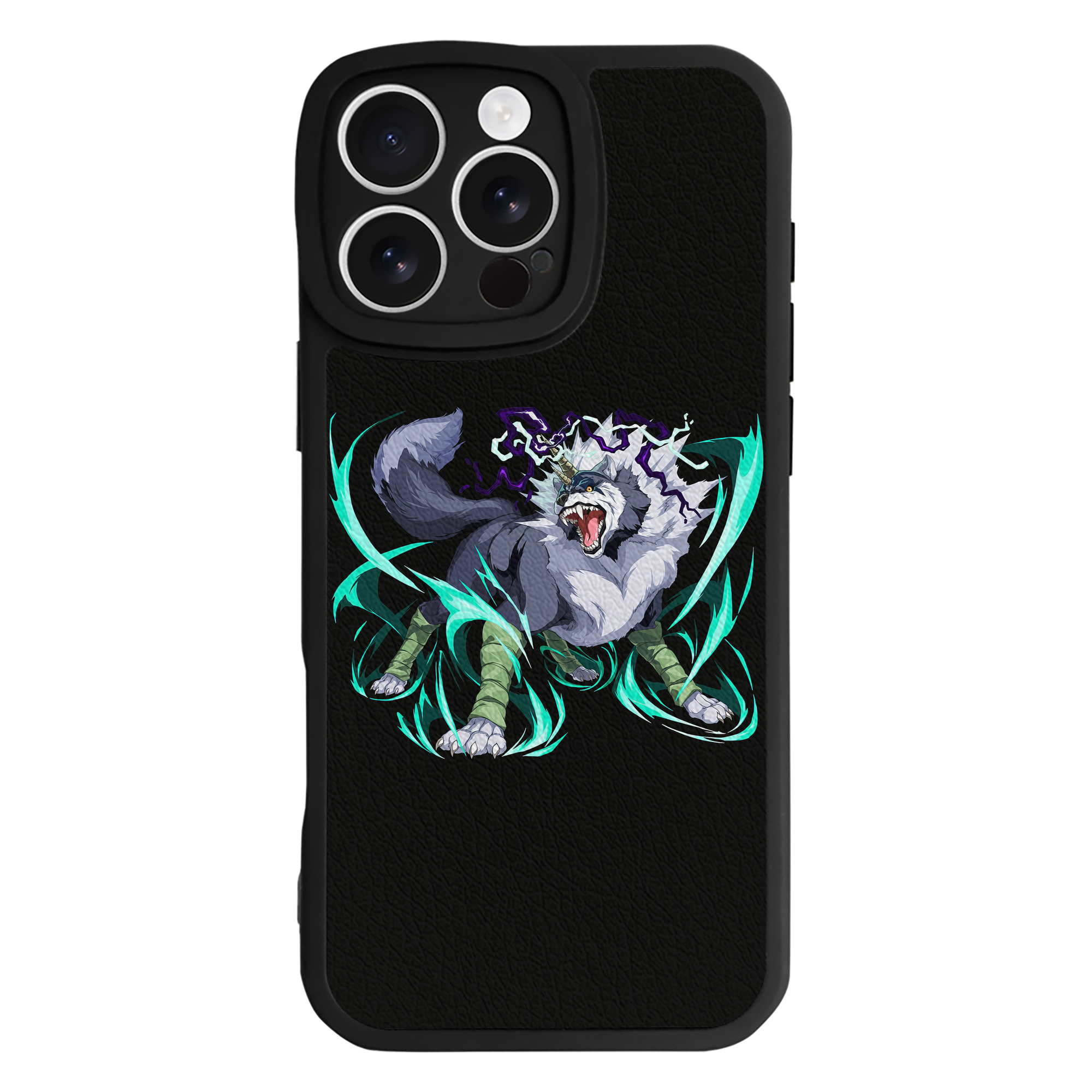 （画像用） 転スラ Regarding Reincarnated to Slime 【iPhone 16シリーズ対応】シリコンスマホケース（レザー調） 材質：シリコン